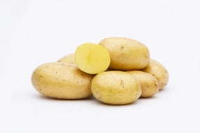 Organic Montana mid-season potato seed from SeedsNow-Potatoes, showing fresh, healthy potato tubers suitable for planting.