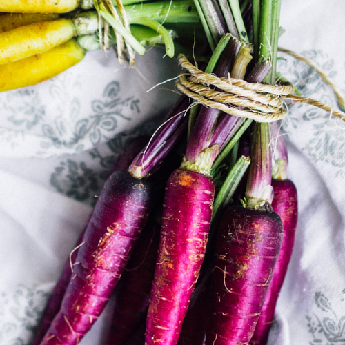 Carrot - Cosmic Purple, 7" Long - SeedsNow.com